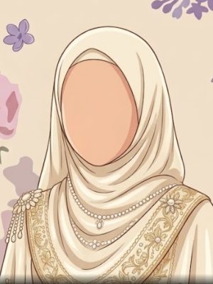 kartun ungu bride